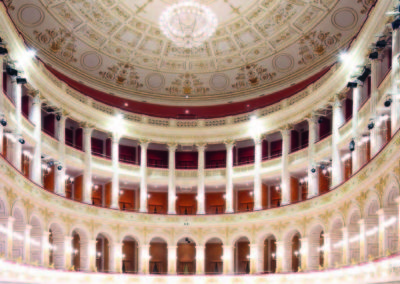Arredamento (2017/2018) Progetto balaustre – Teatro Amintore Galli di Rimini (ITALIA)